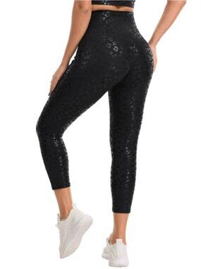 High Waisted Scrunch Booty Leggings with Pockets, Nylon Blend Yoga Pants